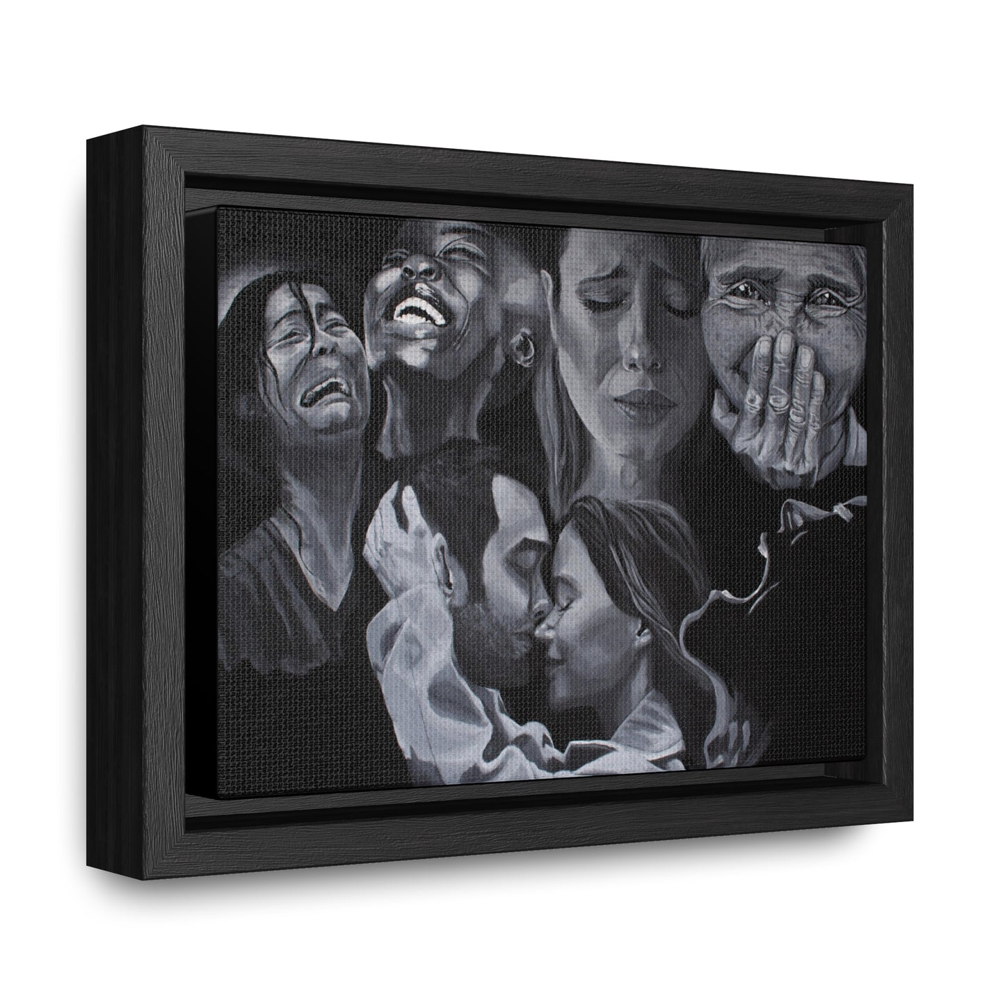 Print "Emotions" on Gallery Canvas Wraps, Horizontal Frame