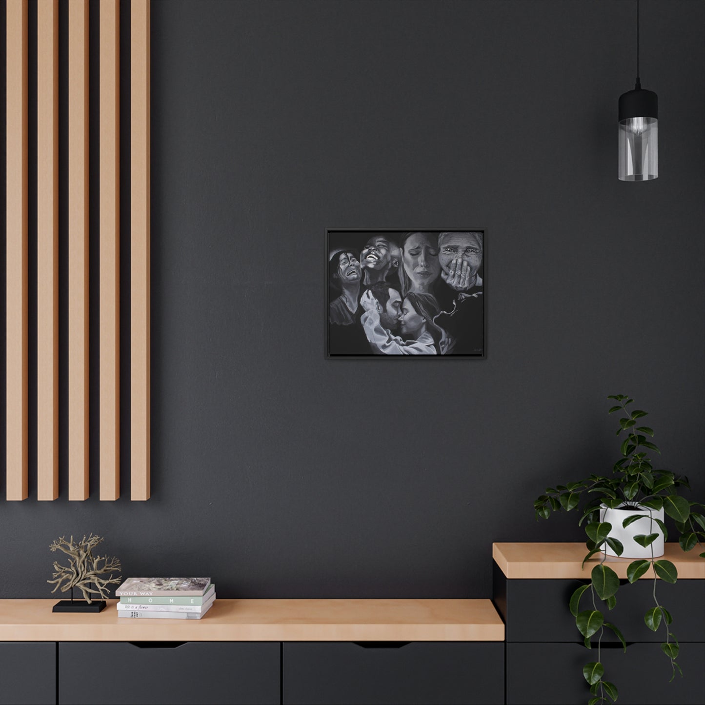 Print "Emotions" on Gallery Canvas Wraps, Horizontal Frame