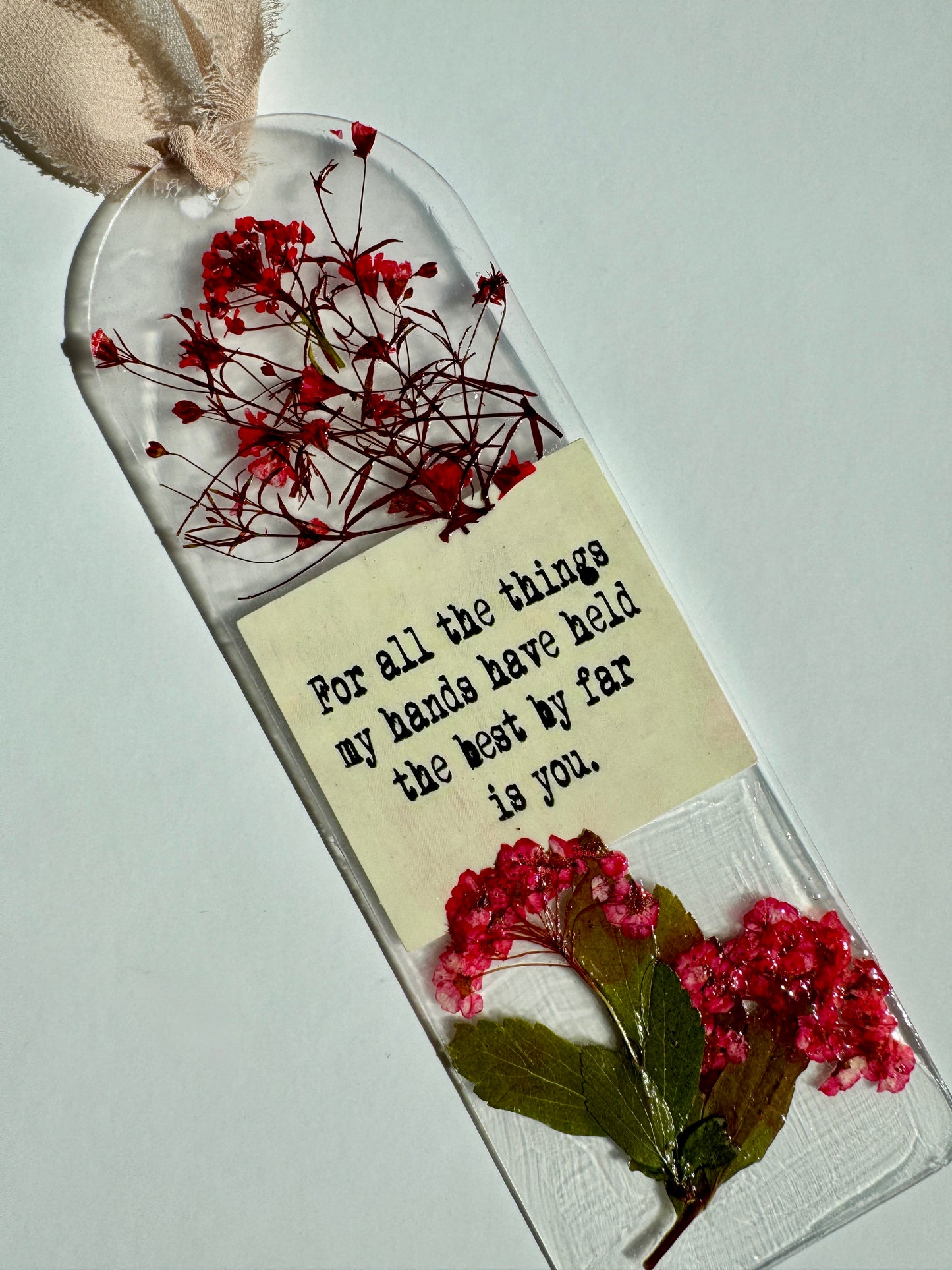 “The Best Is You” Love Collection Bookmark