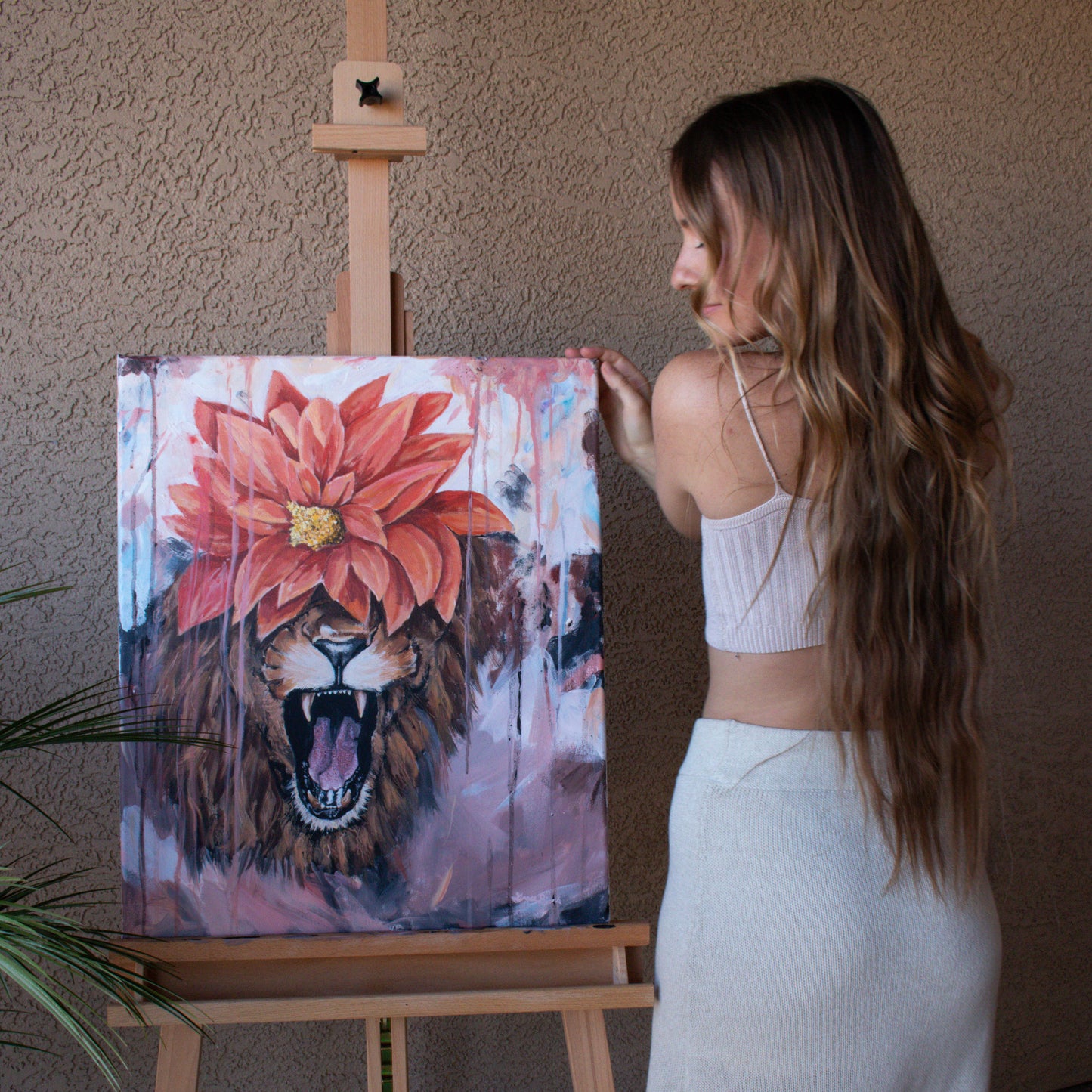 Original “Wild Flower” Painting