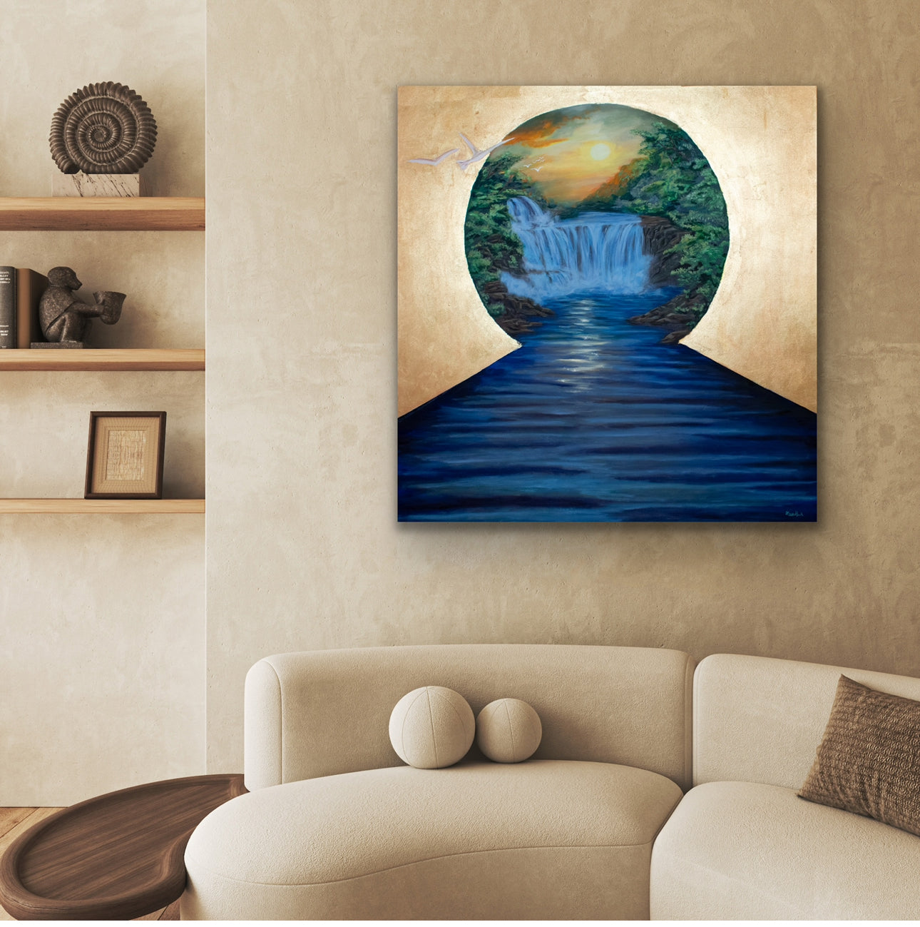 Original “When One Door Closes, Another Opens” Painting