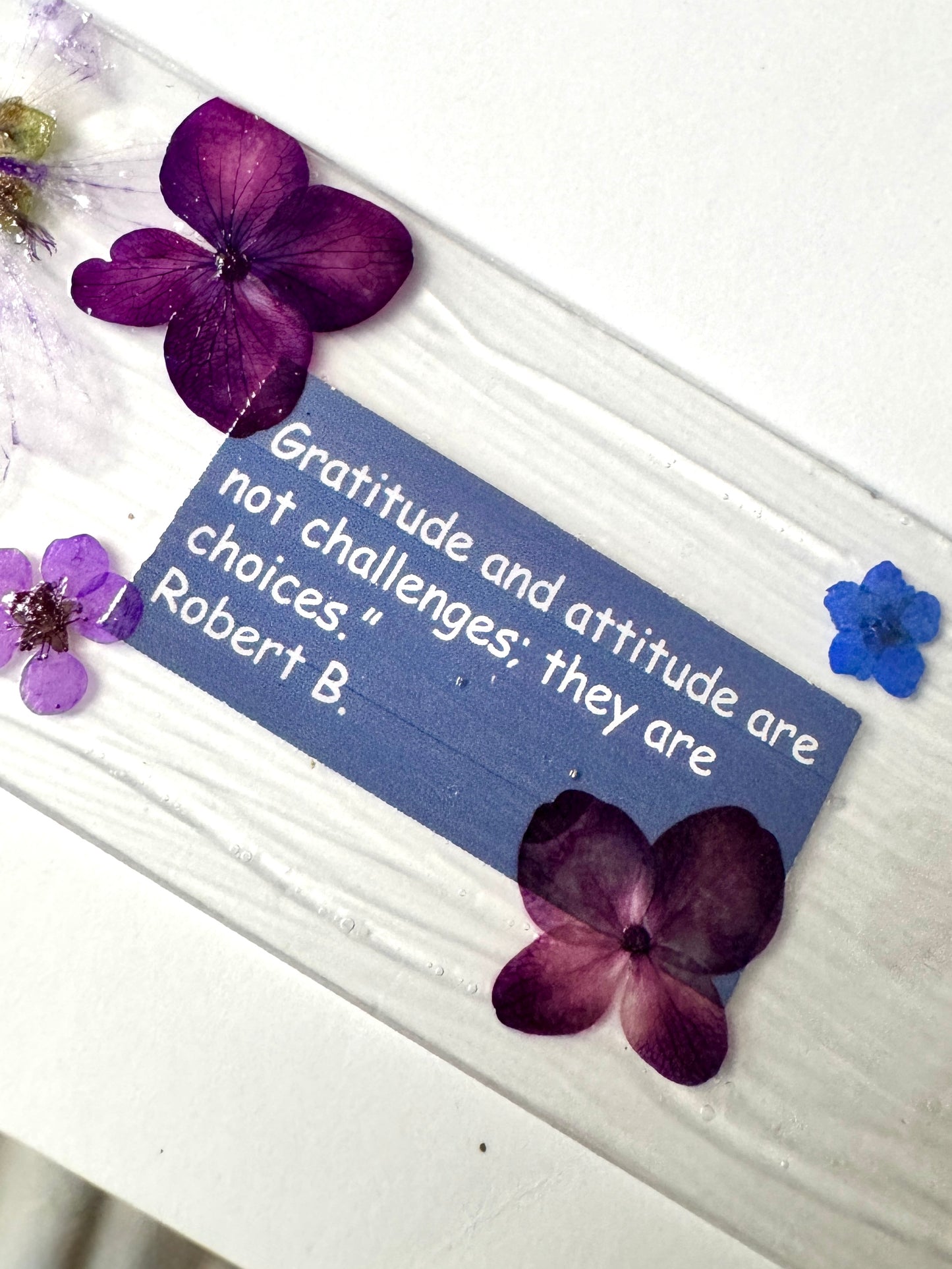 “Gratitude & Attitude” Gratitude Collection Bookmark