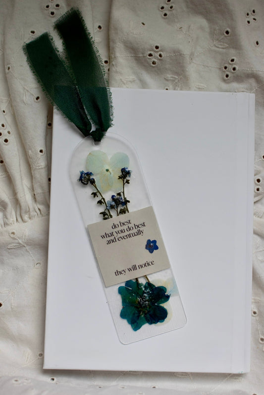 “Do Best, What You Do Best” Handmade Bookmark