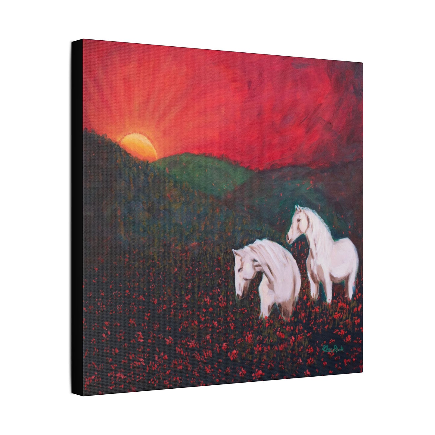 Print "Inspiration"on Stretched Canvas