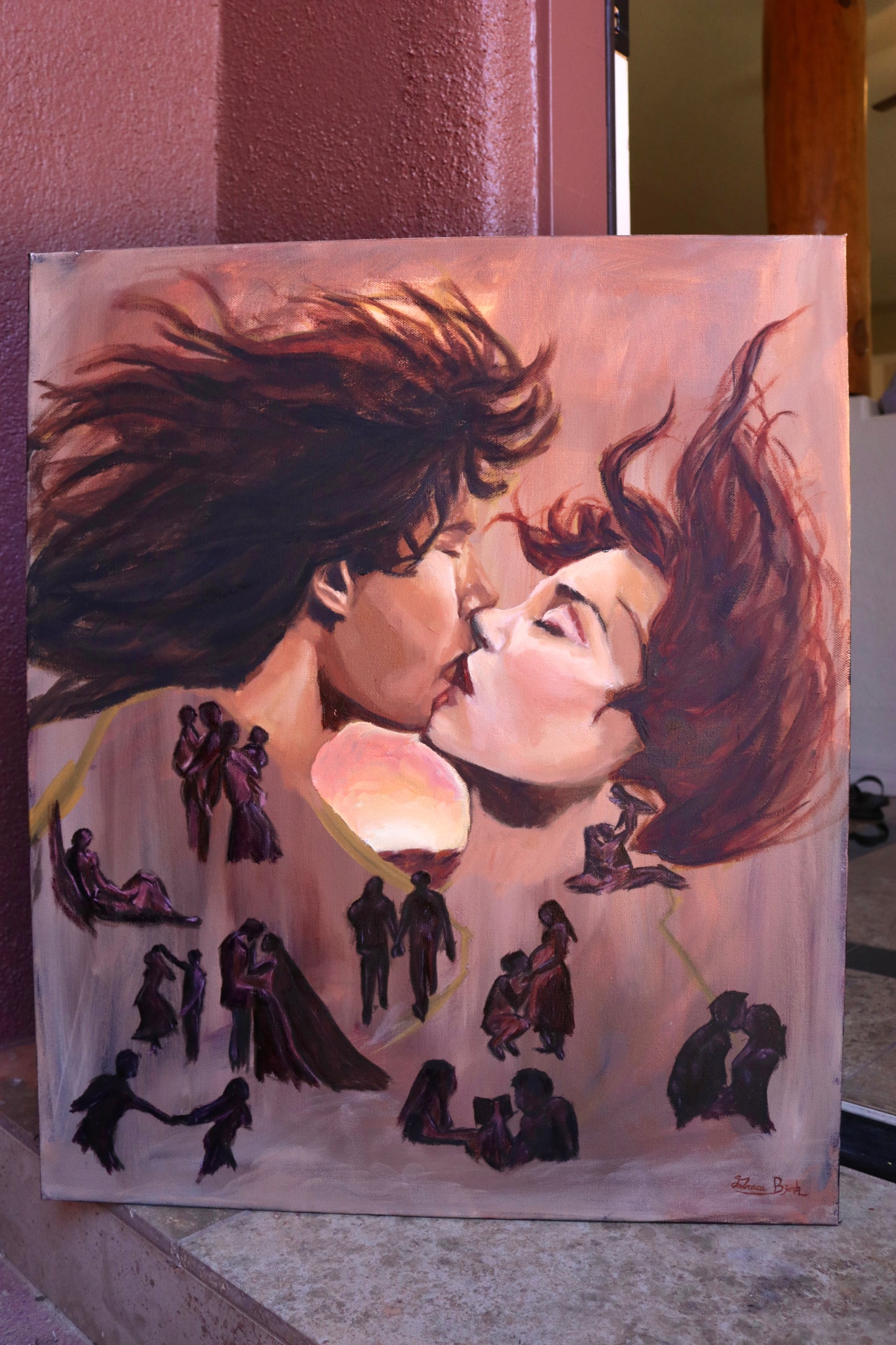 Original “The Last Kiss” Painting