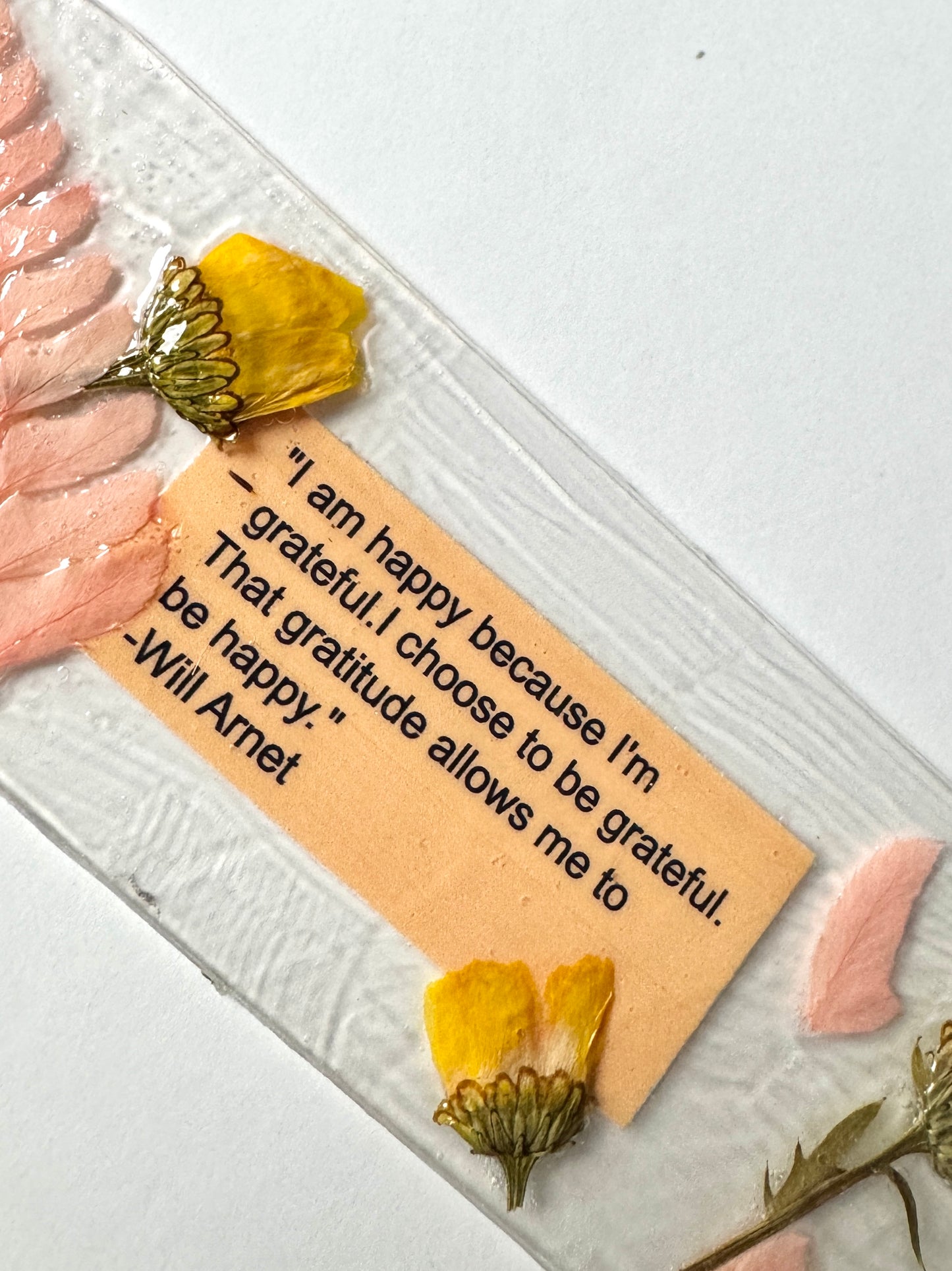 “Choose To Be Grateful” Gratitude Collection Bookmark