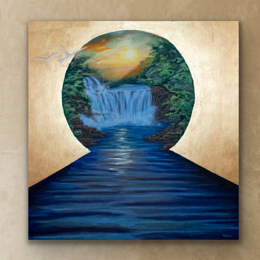 Original “When One Door Closes, Another Opens” Painting