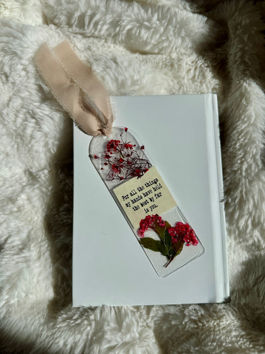 “The Best Is You” Love Collection Bookmark