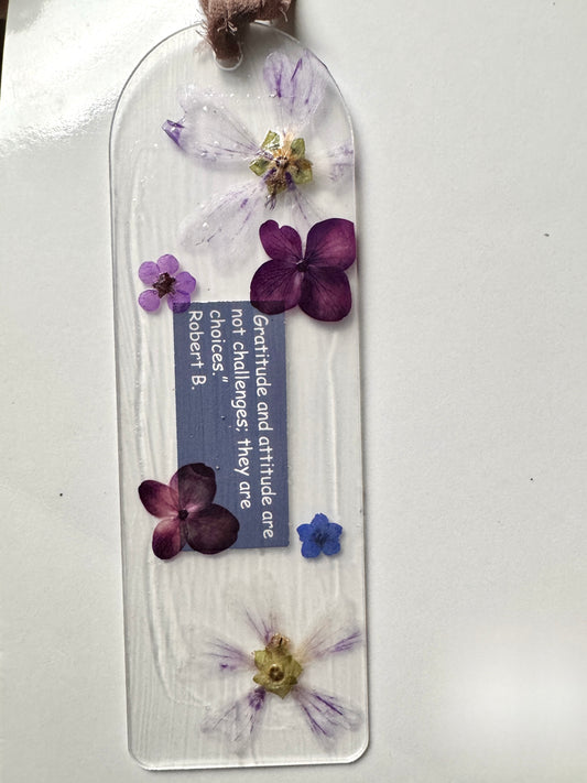 “Gratitude & Attitude” Gratitude Collection Bookmark