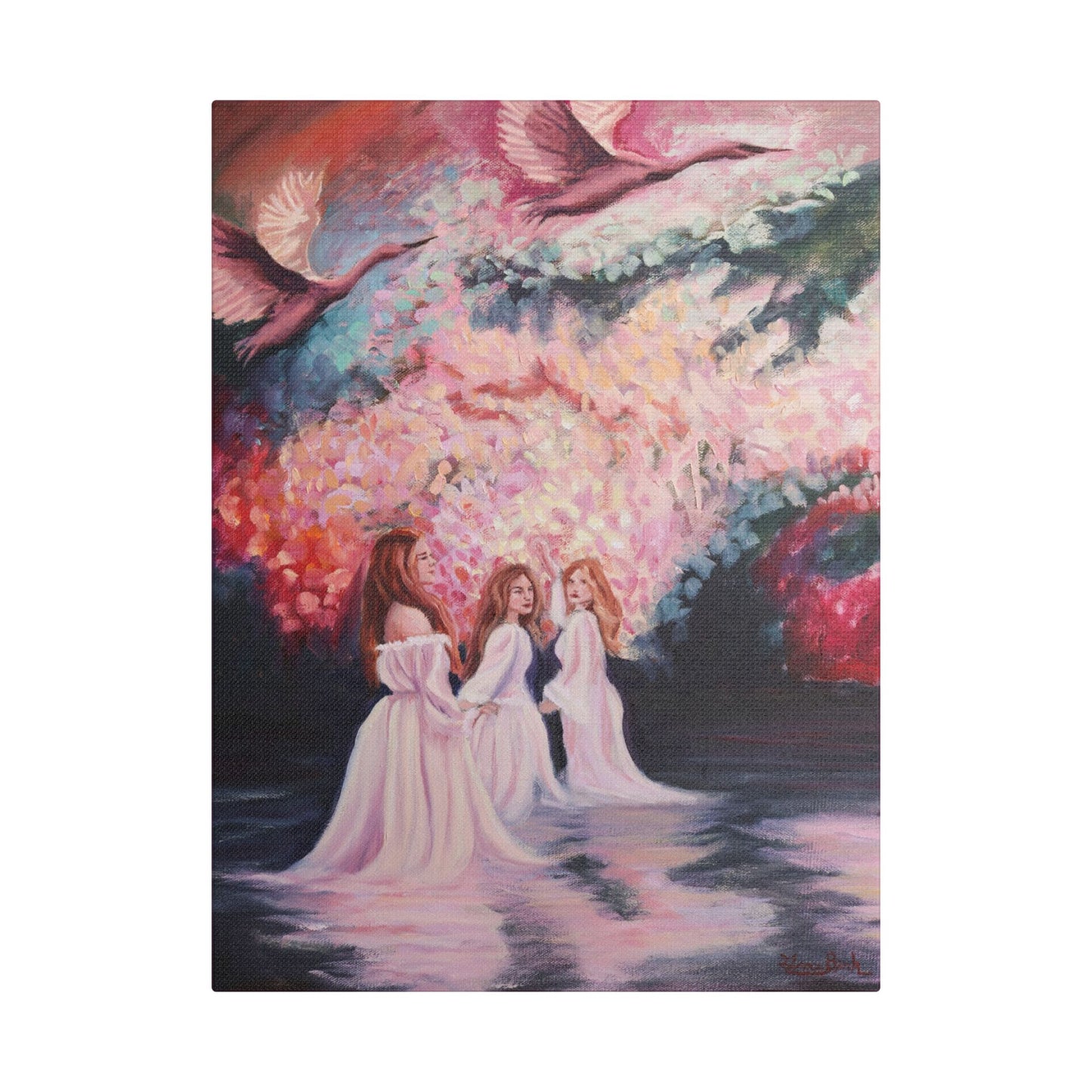 Print “Grow With Me” on Stretched Canvas