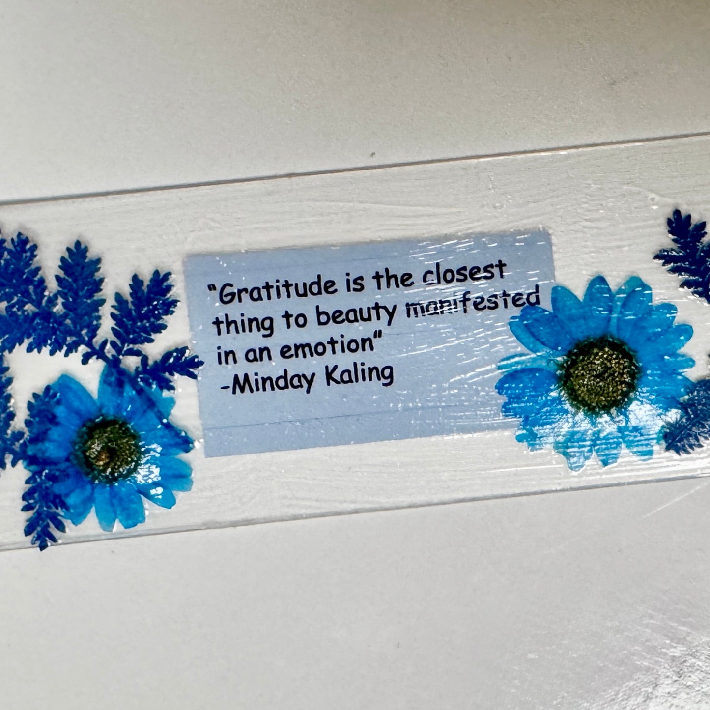 “Gratitude is Beauty” Gratitude Collection Bookmark