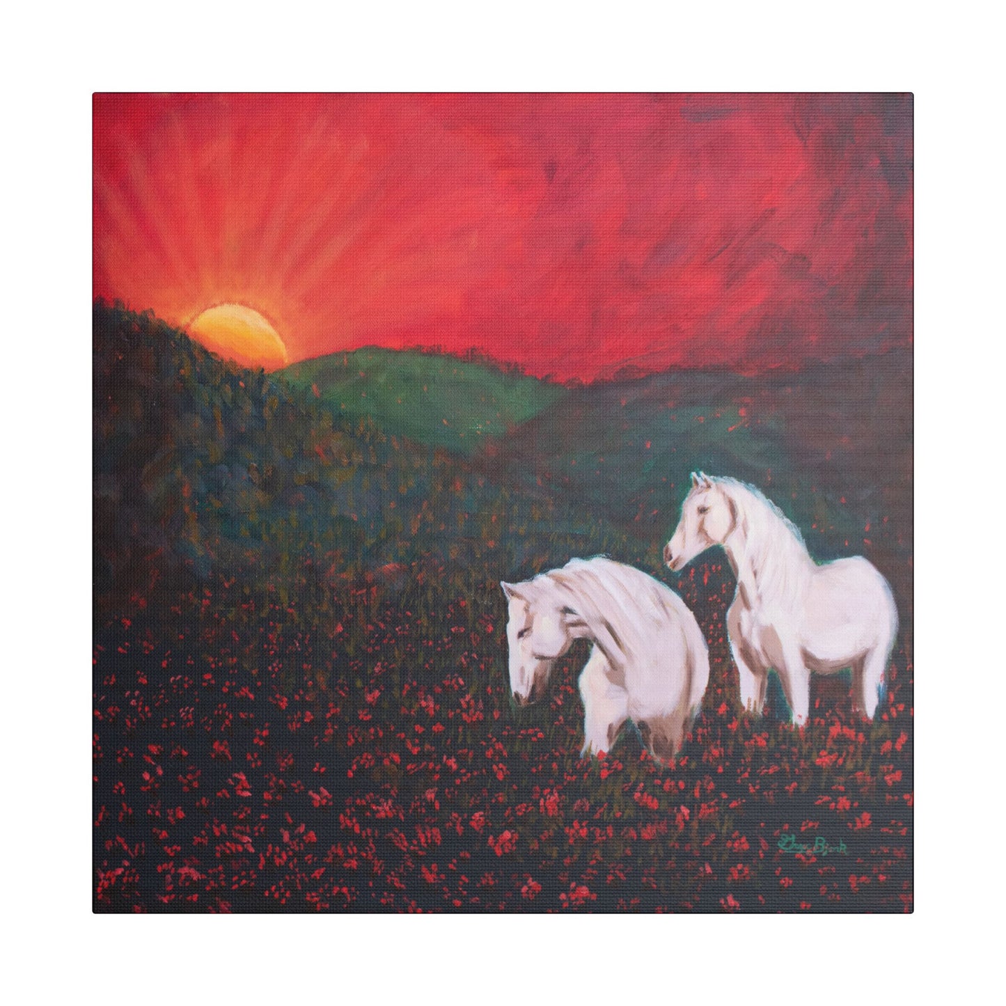 Print "Inspiration"on Stretched Canvas
