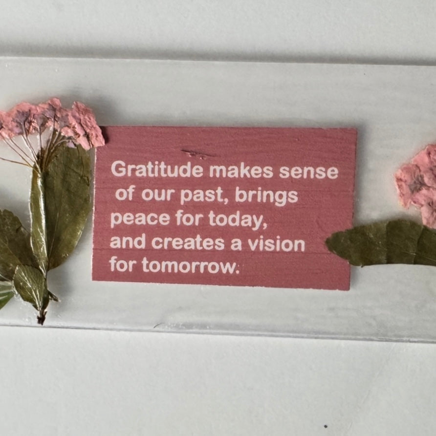 Gratitude Past, Present, & Future” Gratitude Collection Bookmark