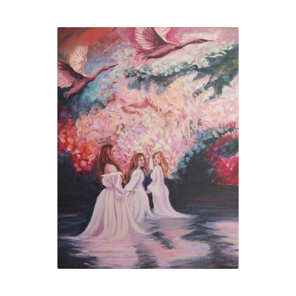 Print “Grow With Me” on Stretched Canvas