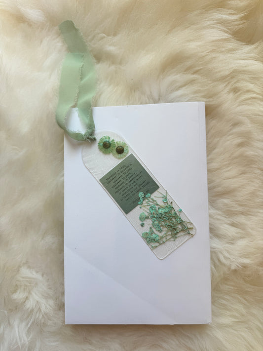 “Philippians 4:8” Handmade Bookmark