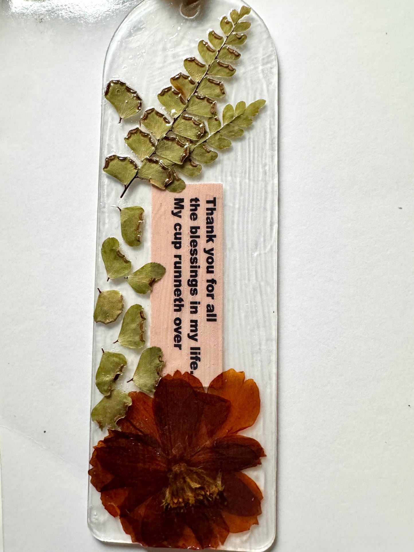 “Thanks For Blessings” Gratitude Collection Bookmark