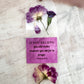 “Believe and Receive” Handmade Bookmark