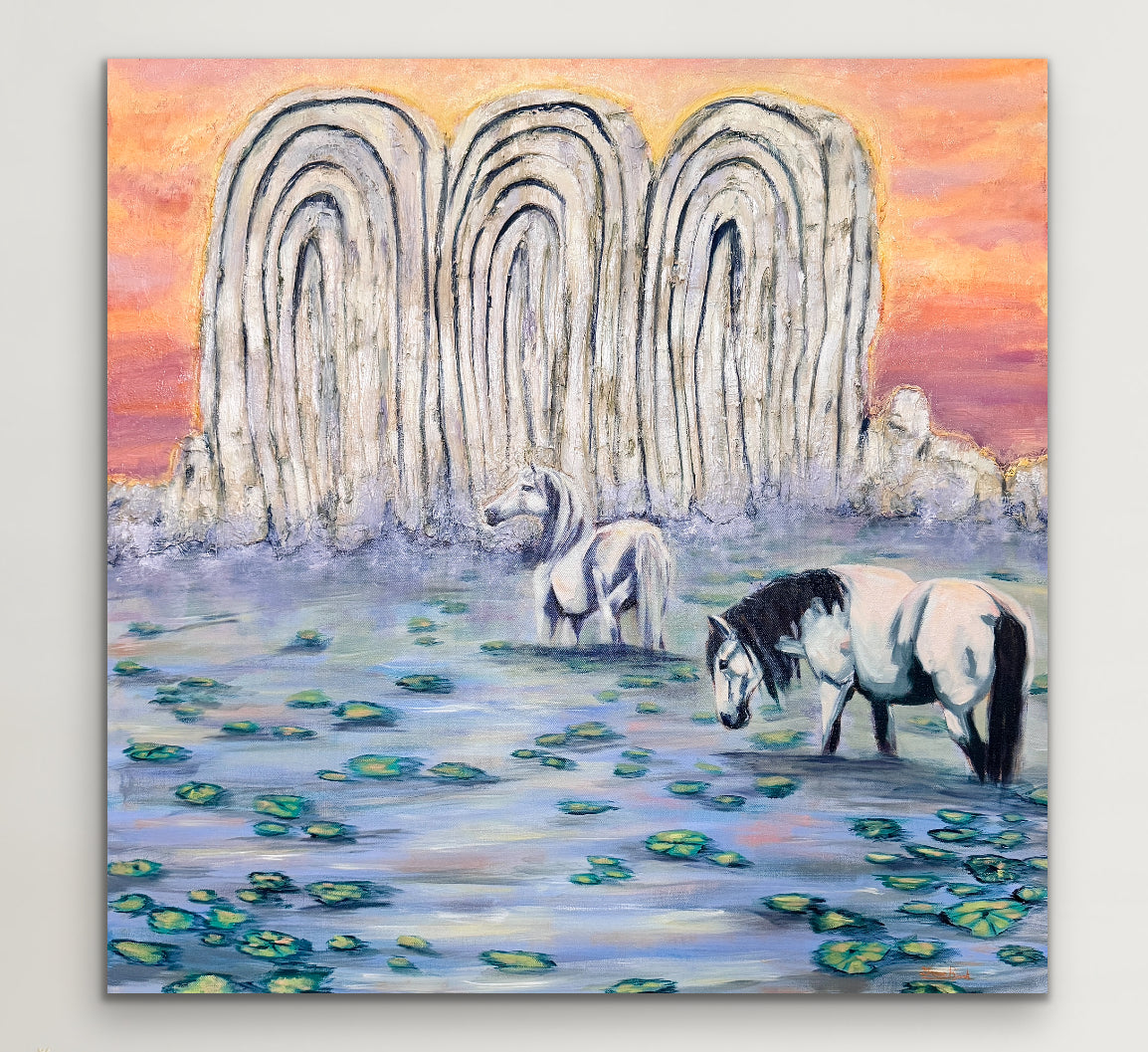 Original “Beyond Still Waters” Painting