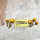 “Acknowledge The Good” Handmade Bookmark