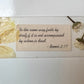 “James 2:17” Handmade Bookmark
