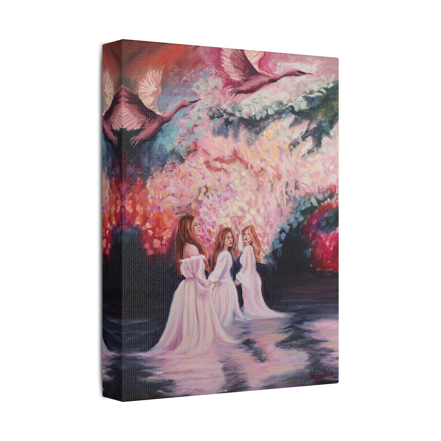 Print “Grow With Me” on Stretched Canvas