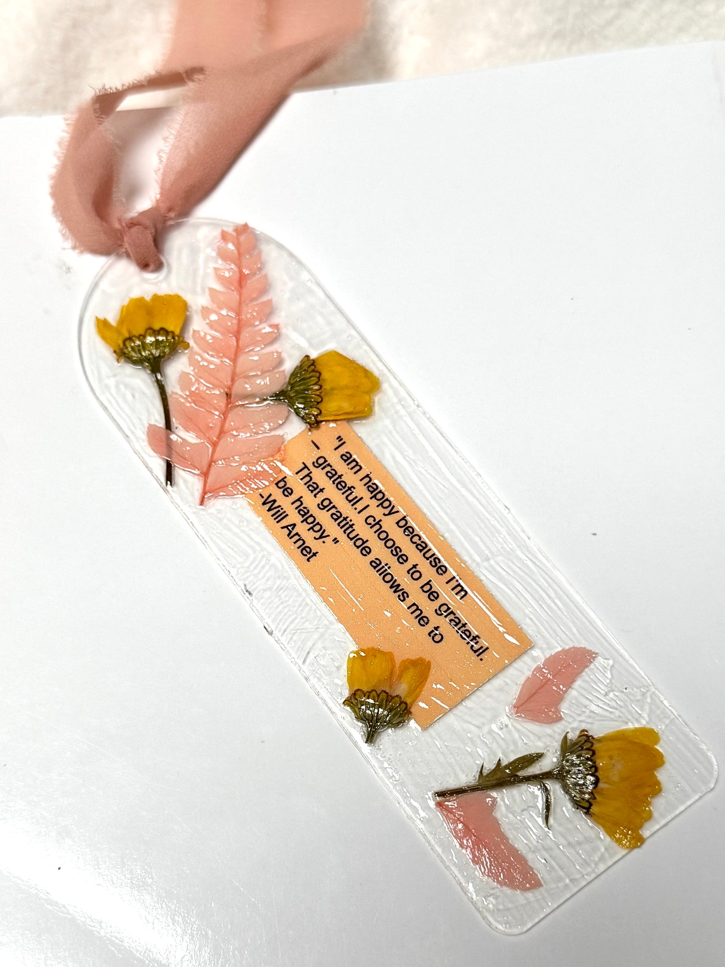 “Choose To Be Grateful” Gratitude Collection Bookmark