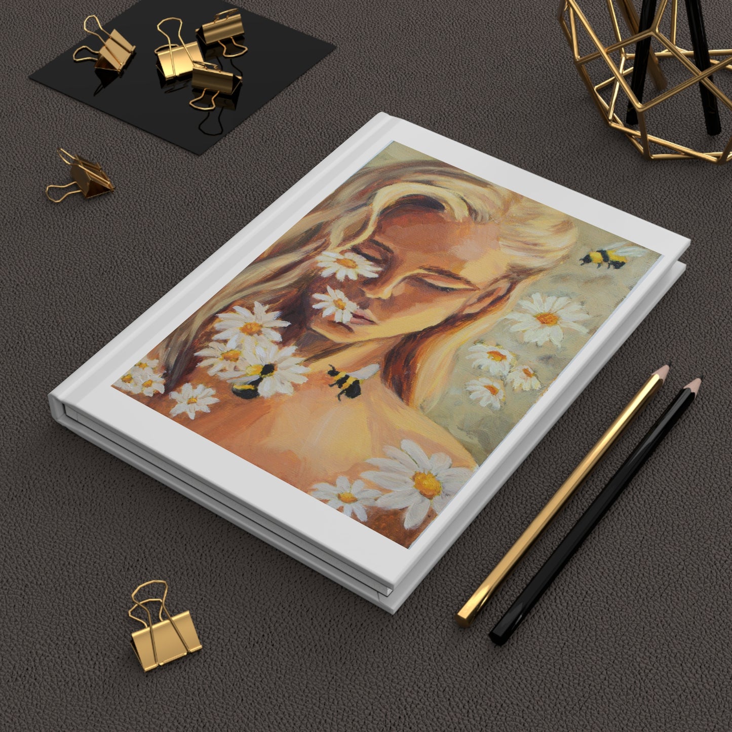 "Blossoming Self Love" Hardcover Journal