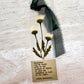 “Happiness Can Be Found In Darkness” Handmade Bookmark