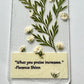 “What You Praise” Gratitude Collection Bookmark