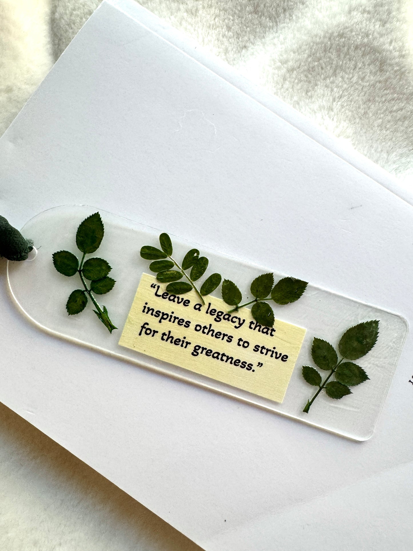 “Leave A Legacy” Inspiration Collection Bookmark