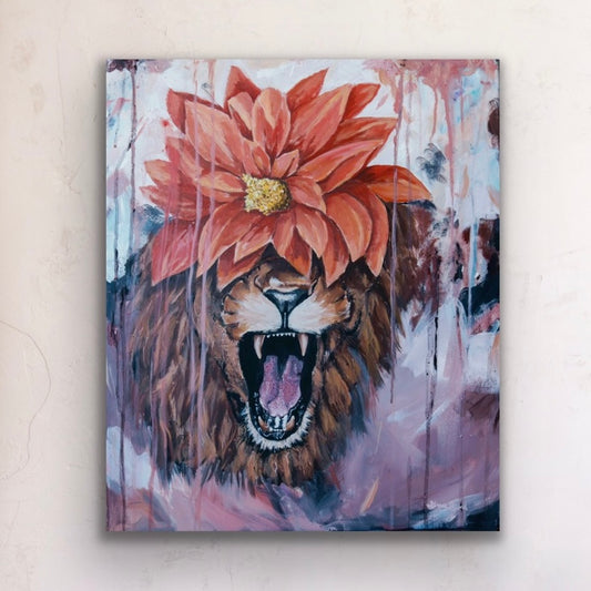 Original “Wild Flower” Painting