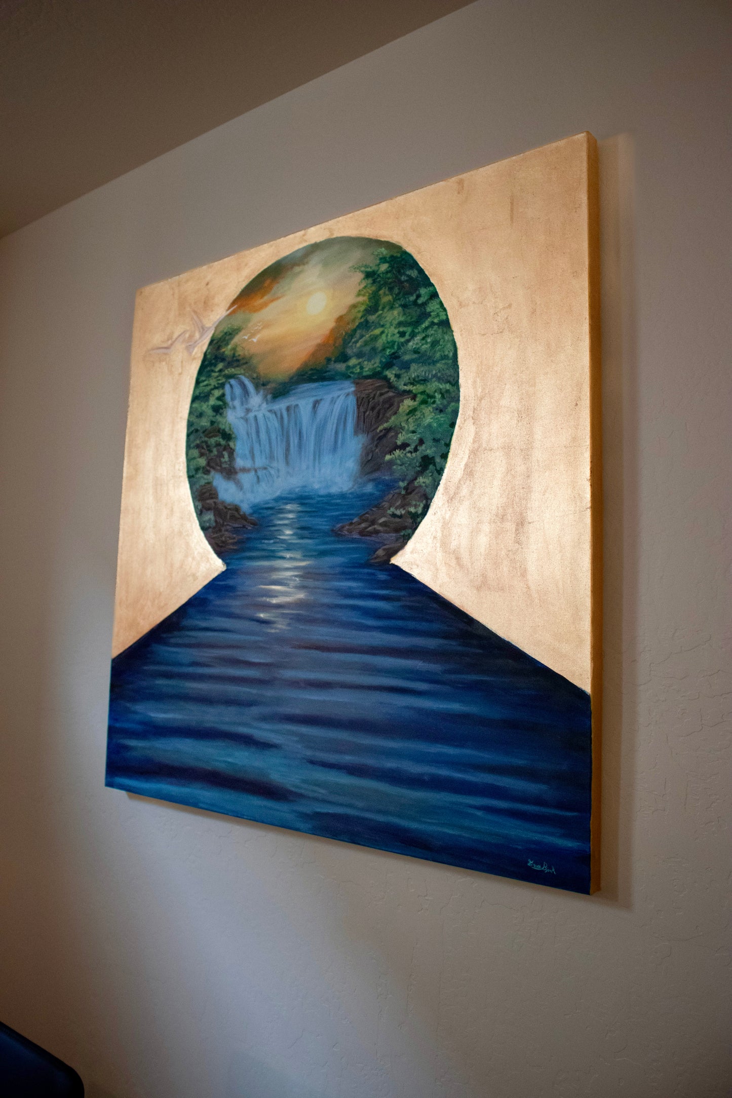 Original “When One Door Closes, Another Opens” Painting