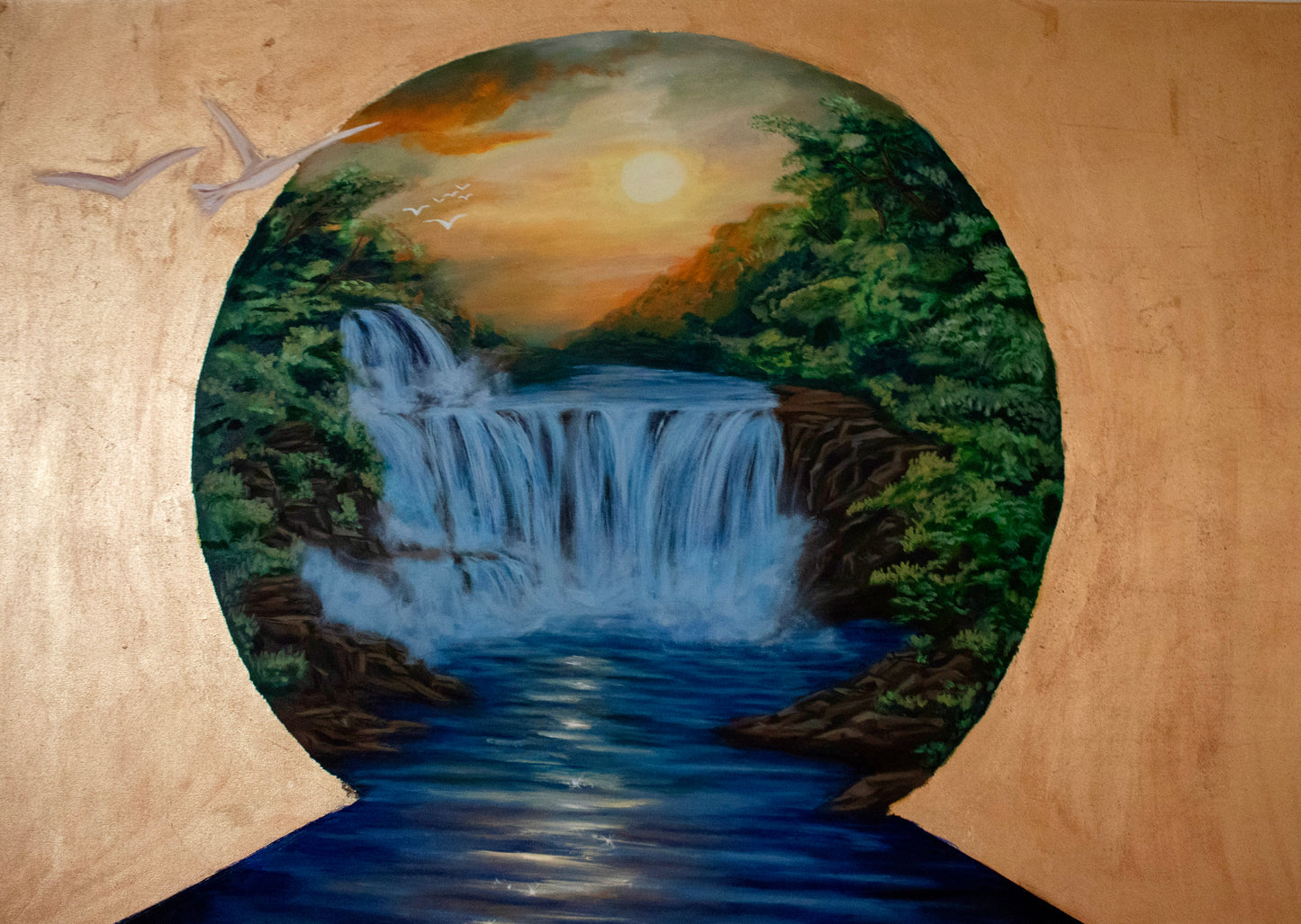 Original “When One Door Closes, Another Opens” Painting